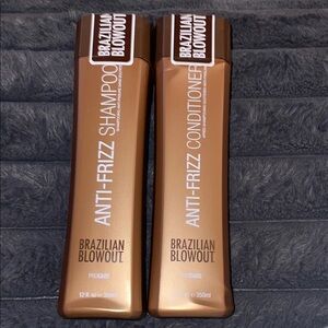 Brazilian Blowout Anti Frizz Shampoo & Conditioner set 12 oz each